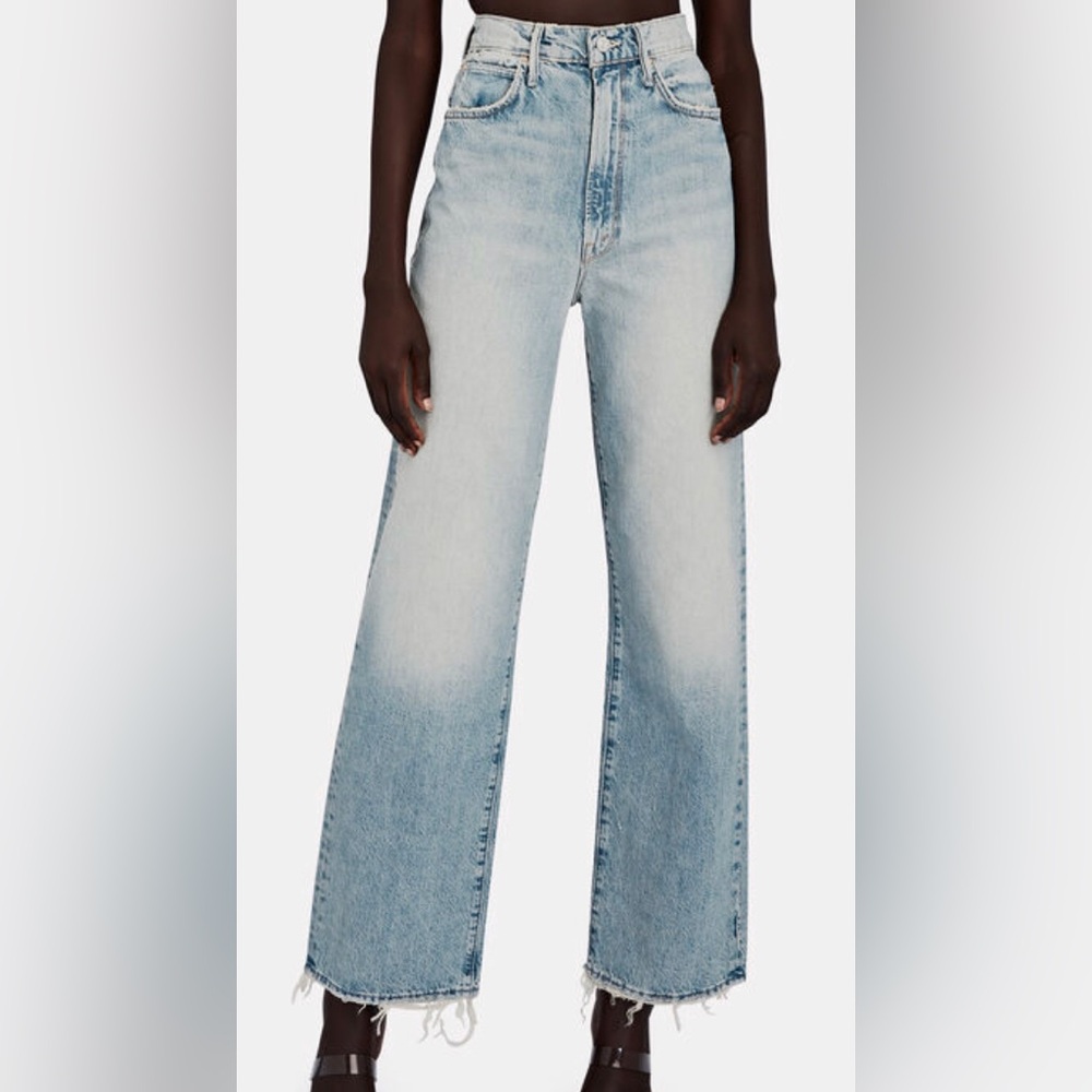NWT MOTHER Denim TUNNEL VISION Sneak Straight Leg Jeans